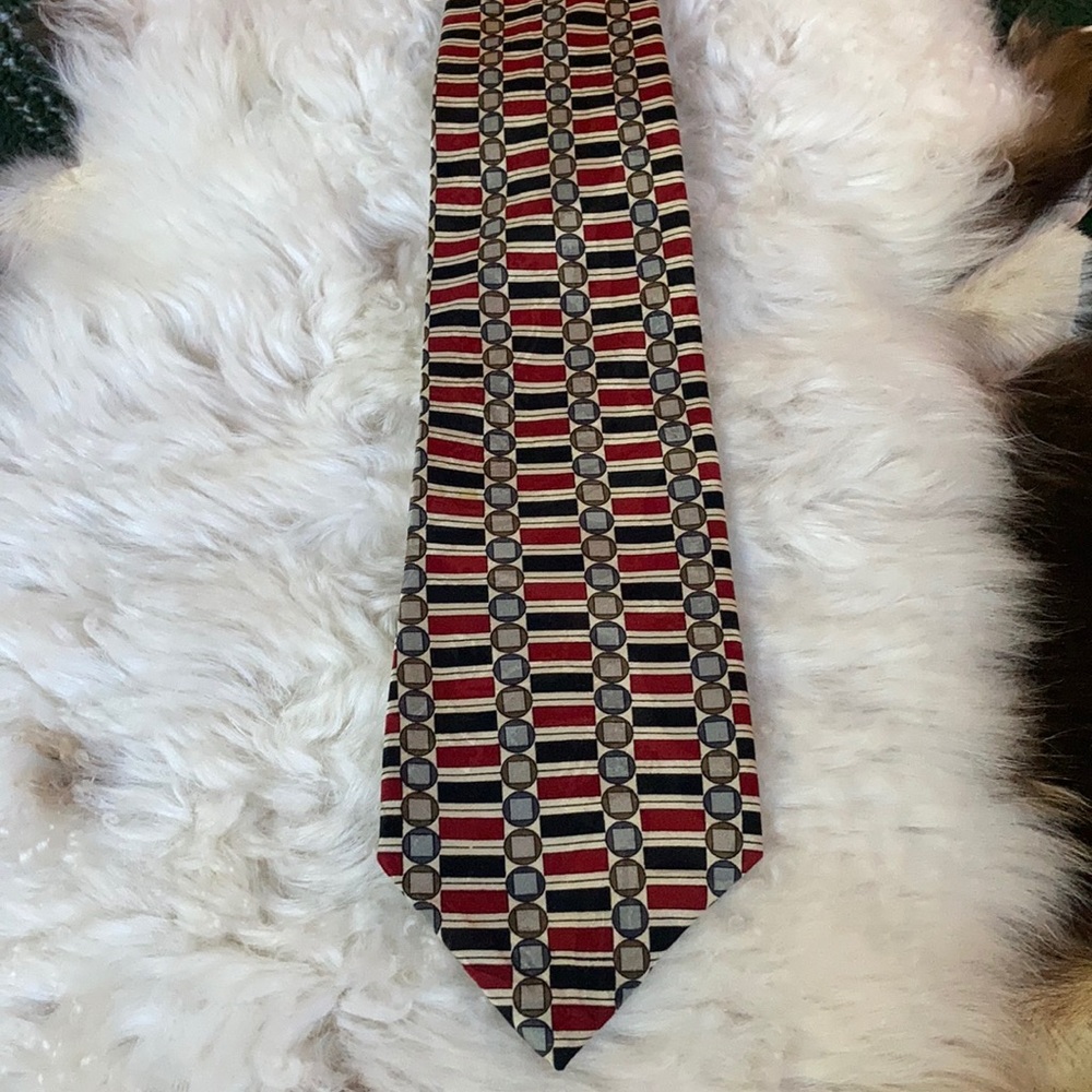 Venanzi silk tie